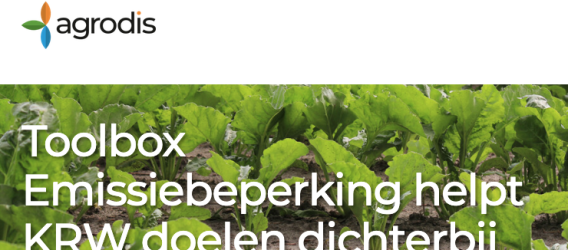 Toolbox Emissiebeperking helpt KRW doelen dichterbij